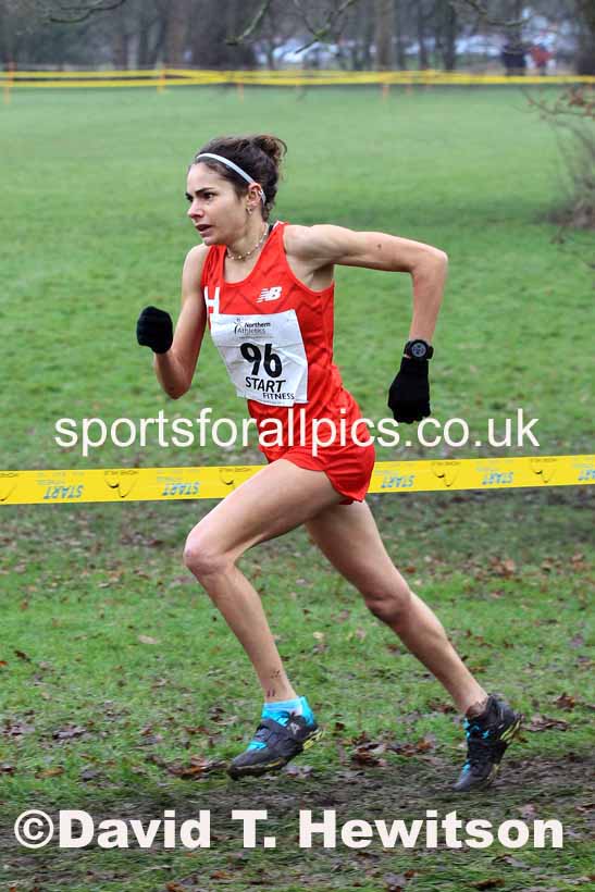 Senior Womens 2023 Northern Cross Country Champs., Witton Park, Blackburn. Photo: David T. Hewitson/Sports for All Pics
